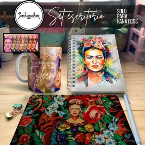 Set Escritorio Solo para Fanáticos – Frida Kahlo