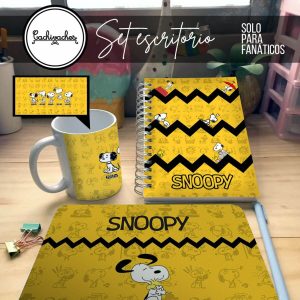 Set Escritorio Solo para Fanáticos – Snoopy