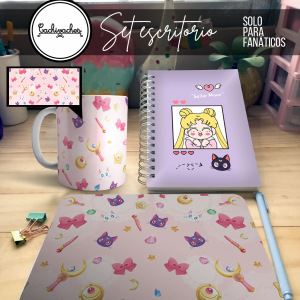 Set Escritorio Solo para Fanáticos – Sailor Moon